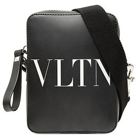 Valentino Borsa a tracolla VLTN piccola in pelle nera