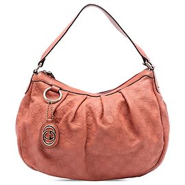 Borsa a Spalla Gucci Orange Guccissima Sukey