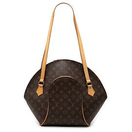 Sacola de compras Louis Vuitton Brown Monogram Ellipse GM