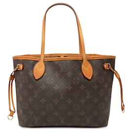 Louis Vuitton Marrone Monogram Neverfull PM