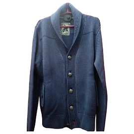 Autre Marque Hugo Pratt Corto Maltese x Chiros Schurwolle Cardigan
