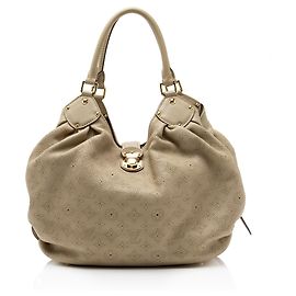 Louis Vuitton Mahina Leather L Hobo