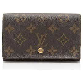 Louis Vuitton Vintage Monogram Canvas Porte Monnaie Tresor Wallet