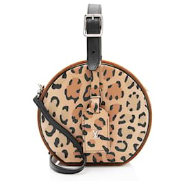 Borsa a Spalla Louis Vuitton Reverse Monogram Leopard Petite Boite Chapeau