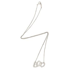 Collana Tiffany & Co. Triple Open Heart in argento sterling
