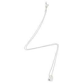 Collana cuore intero in argento sterling Vintage Elsa Peretti di Tiffany & Co.