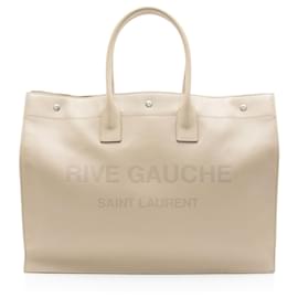 Saint Laurent Rive Gauche Large Tote aus Kalbsleder