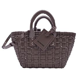 Borsa Tote in Plastica Balenciaga Bistro Panier