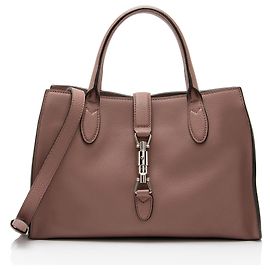 Borsa Jackie Small Tote in pelle martellata morbida Gucci