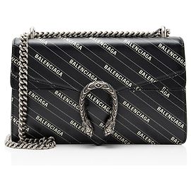 Sac à bandoulière Gucci x Balenciaga Leather The Hacker Project Dionysus Small