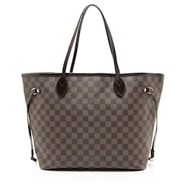 Louis Vuitton Damier Ebene Neverfull MM Tote