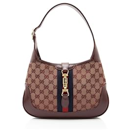 Borsa a Spalla Gucci GG Canvas Jackie 1961 Small