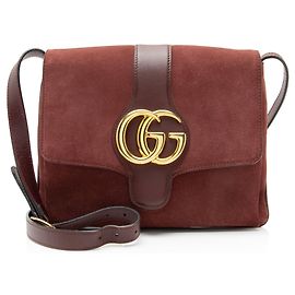 Borsa a Spalla Gucci Suede Arli Medium
