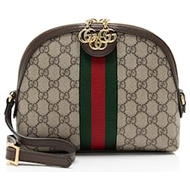Bolso de hombro pequeño Gucci GG Supreme Ophidia Dome