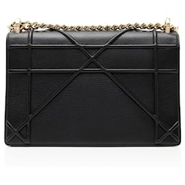 Borsa a tracolla Diorama Medium in pelle granulata Dior