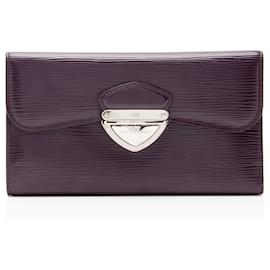 Portafoglio Eugenie in pelle Epi di Louis Vuitton