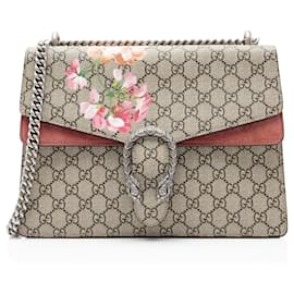 Borsa a tracolla grande Gucci GG Supreme Blooms Dionysus