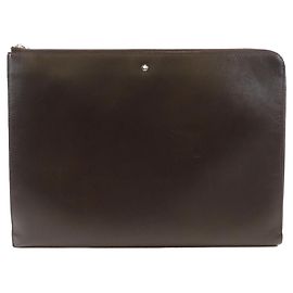 Clutch in pelle Montblanc