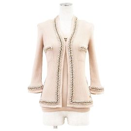 Conjunto de punto de cachemira y seda Chanel