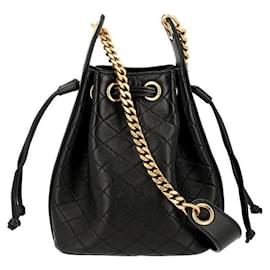 Cassandra Monogram Quilted Chain Bucket Schultertasche - Saint Laurent