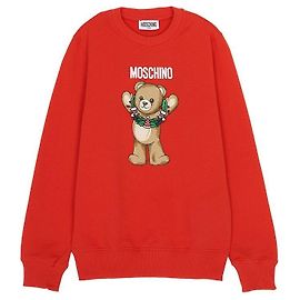 Moschino Fleece-Sweatshirt für Kinder (Größe für Erwachsene verfügbar)