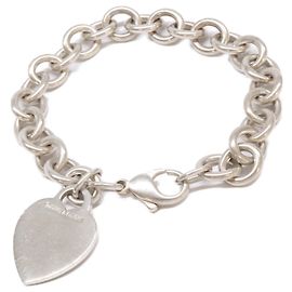 Tiffany & Co Pulsera con charms de plata Tiffany Return to Heart