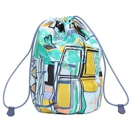Sacchetto in seta con coulisse Hermes - Hermès