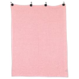 Echarpe de lã rosa Chanel