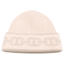HERMES H232021N HEAVEN CHAINE D'ANCRE Strickmütze aus Kaschmir - Hermès