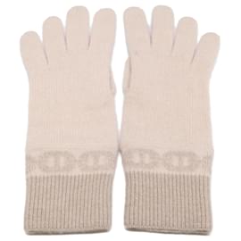 Hermes Kaschmirhandschuhe Beige - Hermès