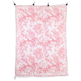 Stola in cotone rossa e bianca Christian Dior
