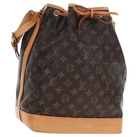 LOUIS VUITTON Bolso de Hombro Monogram Noe M42224 LV Auth 191860SAV