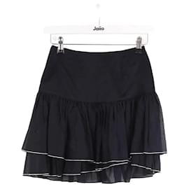 Minifalda de algodón negra Alexandre Vauthier
