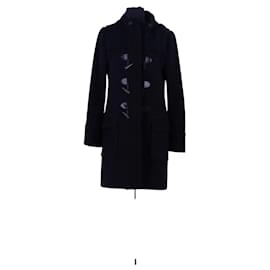 Duffle coat de cachemira negro - Eric Bompard
