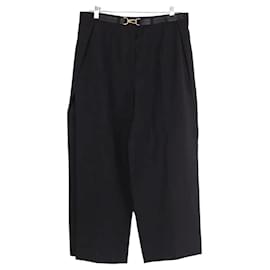 Louis Vuitton Schwarze gerade Hose