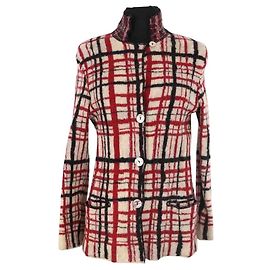 Chaqueta de lana marrón Jean Paul Gaultier