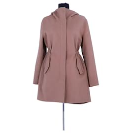 Pinko wool parka camel