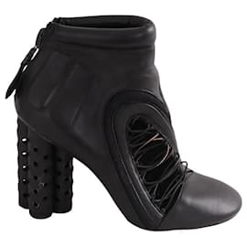 Stivaletti Louis Vuitton in pelle nera Taglia 40