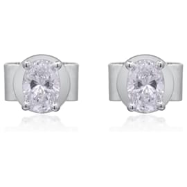 Autre Marque Orecchini in diamanti lab-grown in oro bianco 0.5 ctw