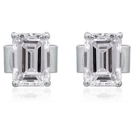 Autre Marque 1.03 ctw White Gold Lab-Grown Diamond Earrings