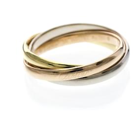 Cartier Trinity Ring aus Gelb Rosa und Weißgold