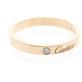 Cartier C de Cartier Wedding Ring in 18K Pink Gold