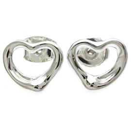 Orecchini a lobo Tiffany Open Heart in platino - Tiffany & Co