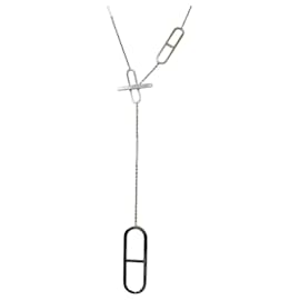 HERMES Ever AG925 Chaine d'Ancre Long Chain Necklace - Hermès