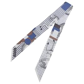 HERMES Twilly CAVALIER EN FORMES Sciarpa in seta - Hermès