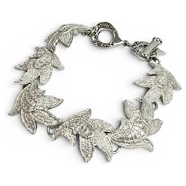 Bracelet à fermoir cœur rhodié Yves Saint Laurent