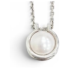 Tiffany & Co Collana con pendente a maglie Tiffany HardWear in perle d'acqua dolce