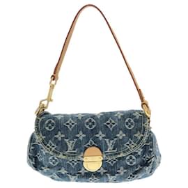 Borsa a tracolla Louis Vuitton Monogram Denim Mini Pleaty