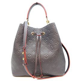 Borsa a tracolla Louis Vuitton Empreinte Marine Rouge Neo Noe MM