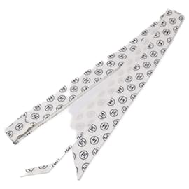 CHANEL Coco Mark Silk Hairband Scarf - Chanel